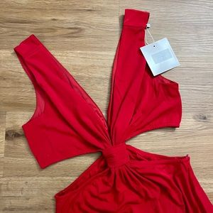 Kittenish Red Bombshell cutout dress ✨ Nashville fashion ✨